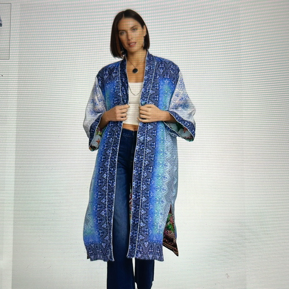 NWT Johnny Was Reversible Ymeriah Kimono